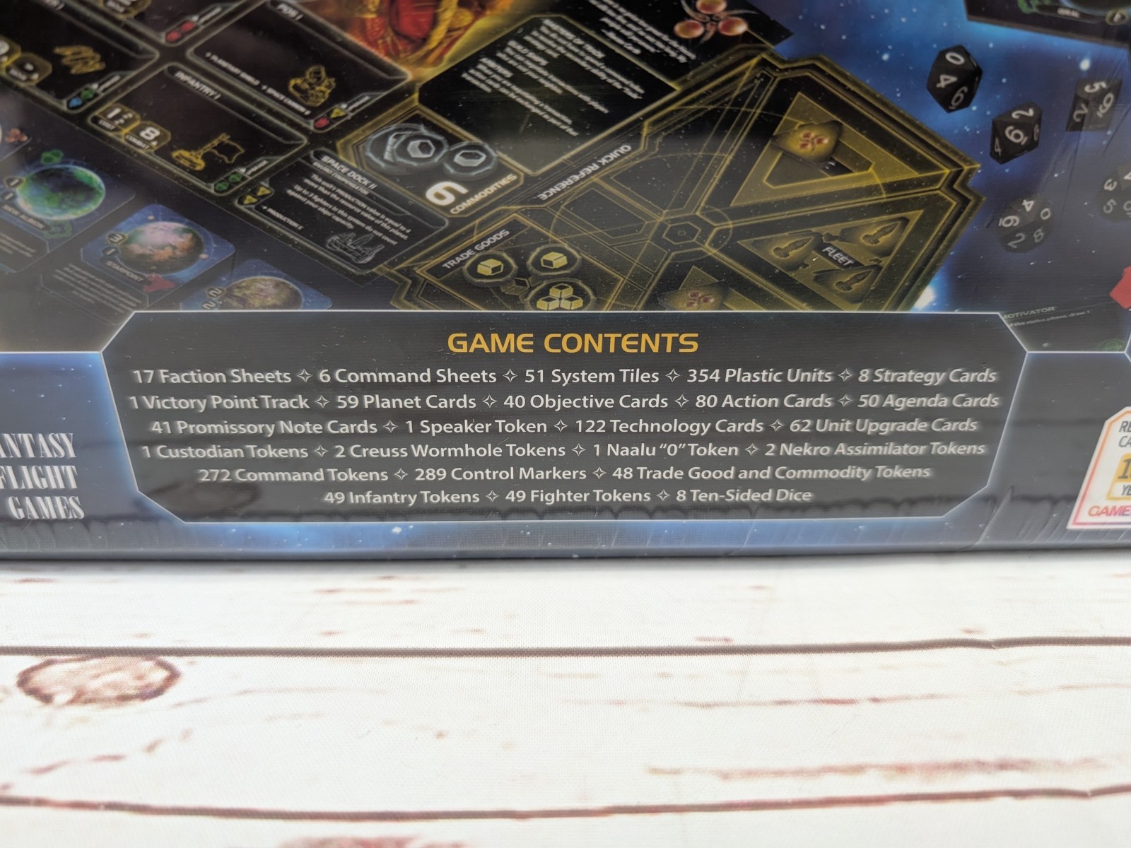 Twilight Imperium Fourth Edition NIS Fantasy Flight Space 4X Board Game New