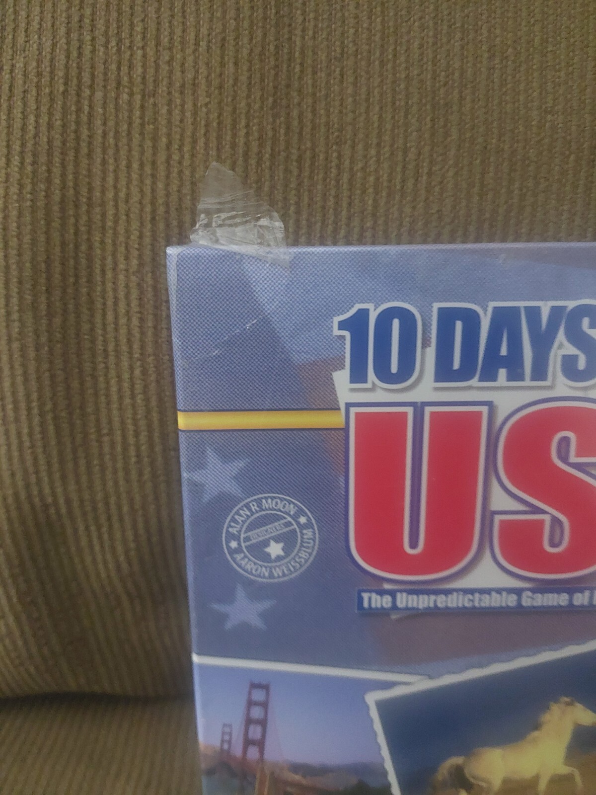 10 Days in the USA – Out of the Box – New And Sealed (Seal Has Tears)
