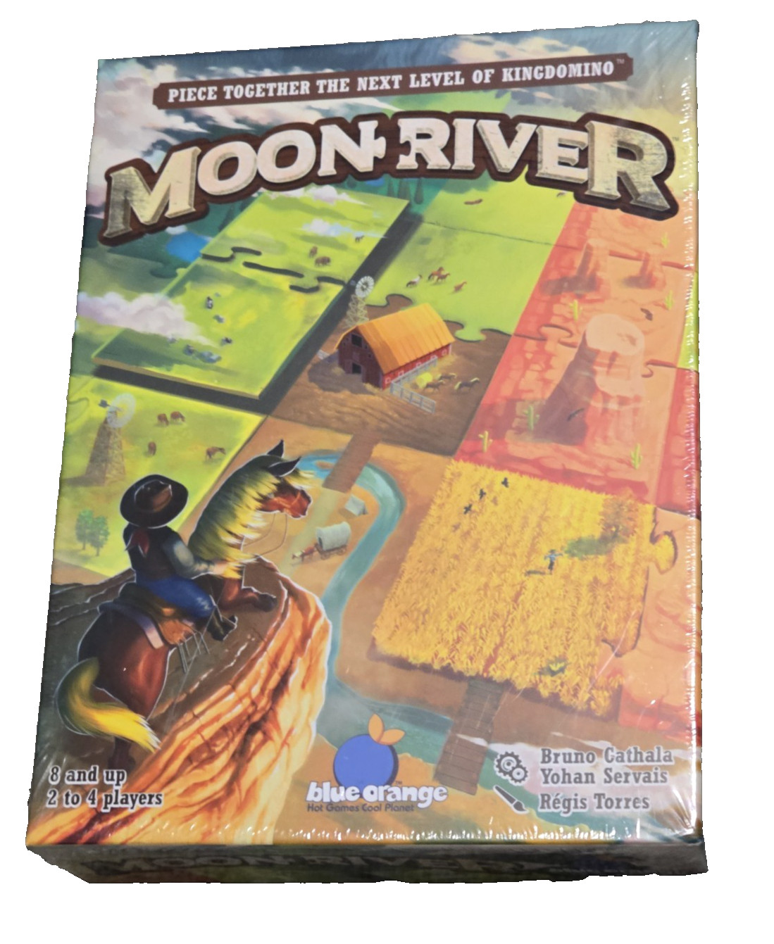 Moon River Board Game -Kingdomino Game System-Blue Orange NEW Sealed Unopened