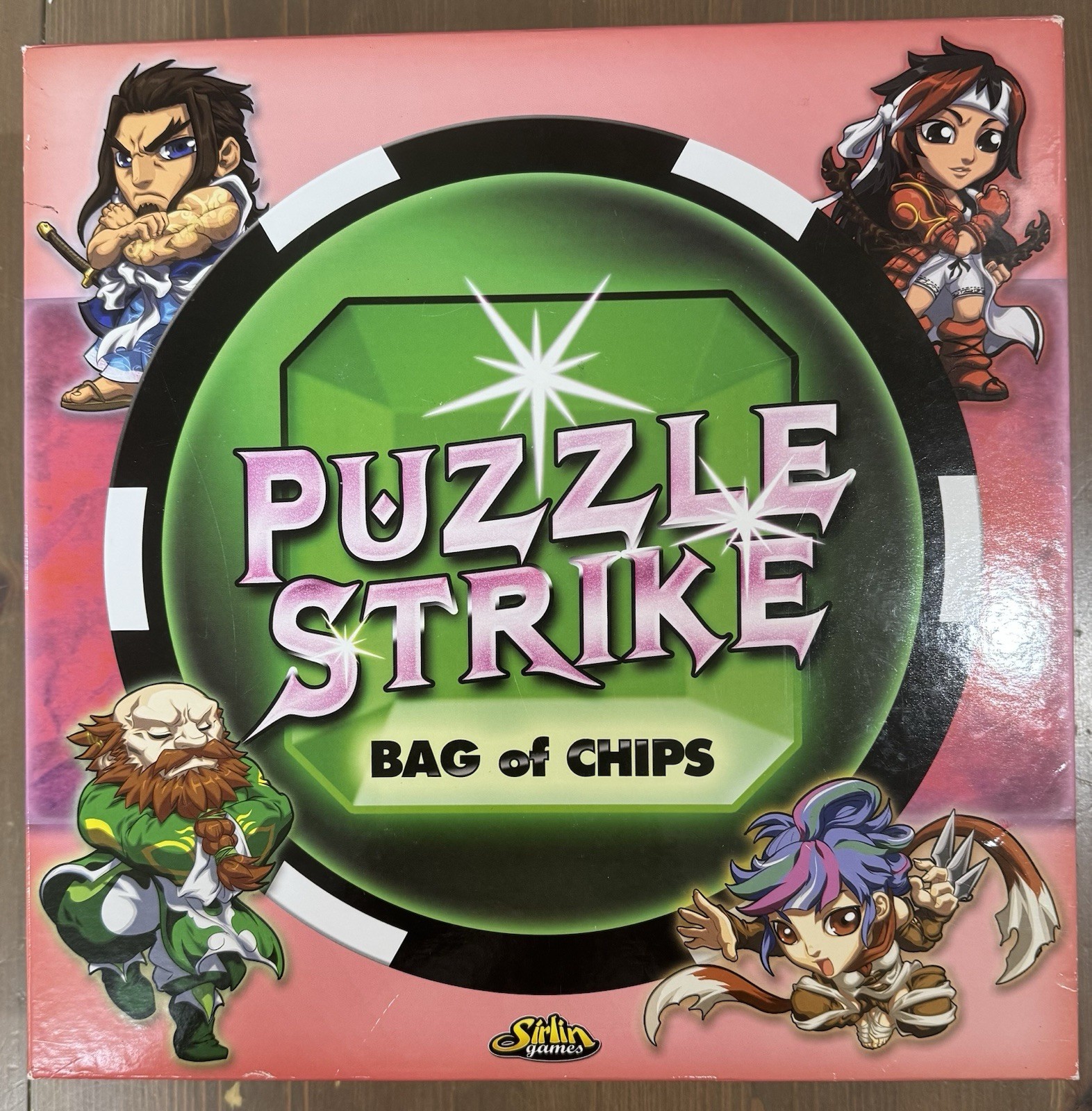 Puzzle Strike Bag of Chips Third Edition Sirlin Games MINT Condition COMPLETE
