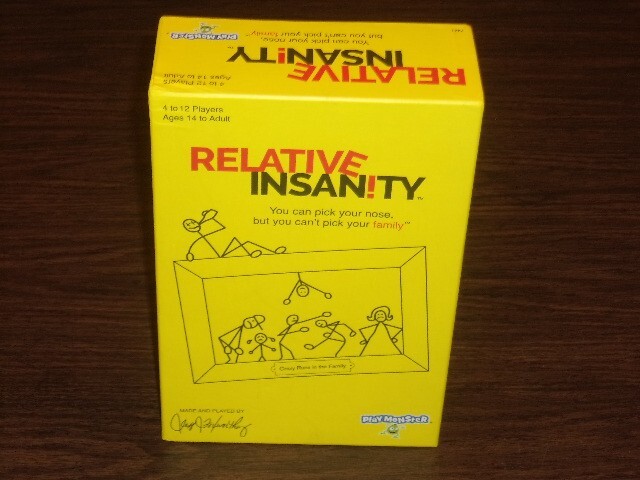 NIB 2017 Relative Insanity Game Made and Played by Jeff Foxworthy Playmonster