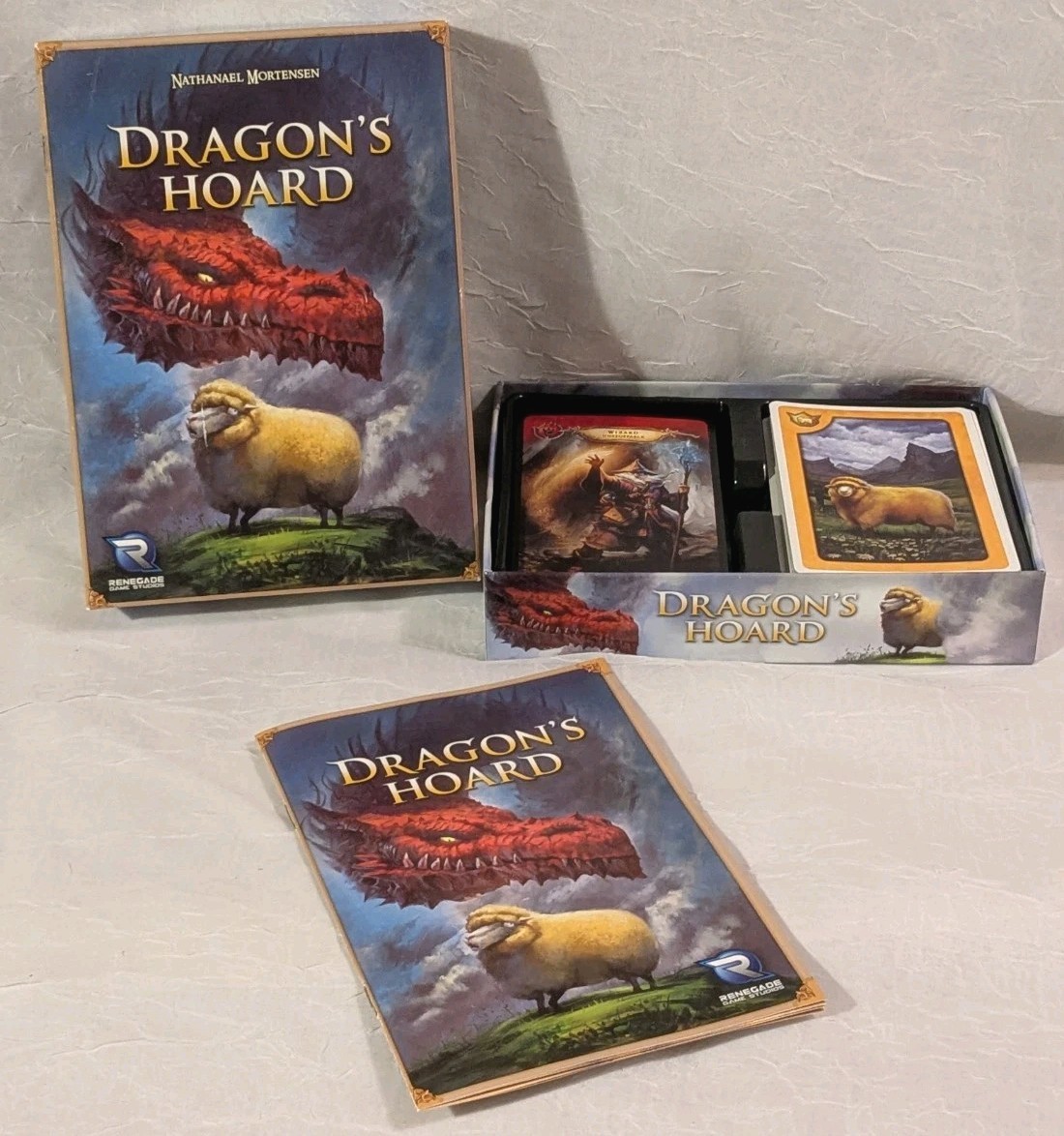 Dragons Hoard Card Game Fantasy Nathanael Mortensen Kosmos Renegade Complete Fun