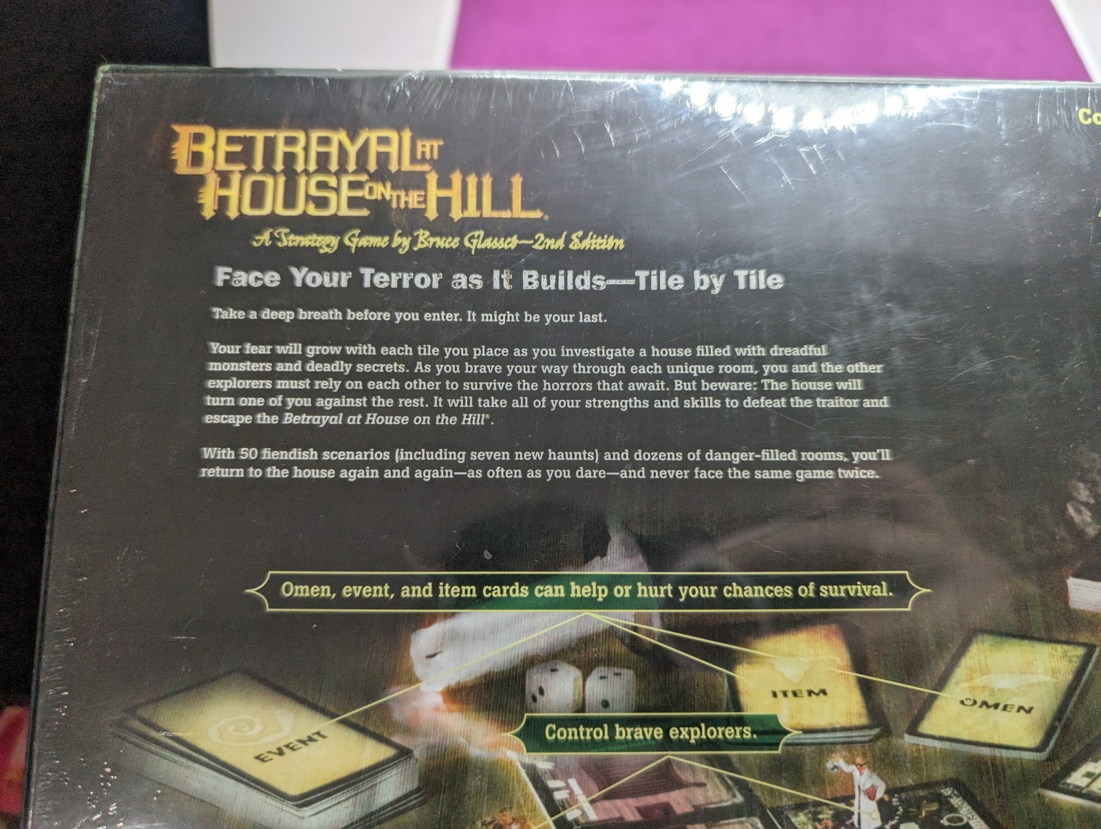 Betrayal at House on the Hill Game 2nd Edition Brand New Sealed