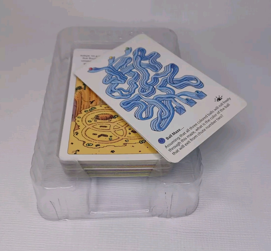 Visual Brain Storms The Smart Thinking Game Cards Binary Arts