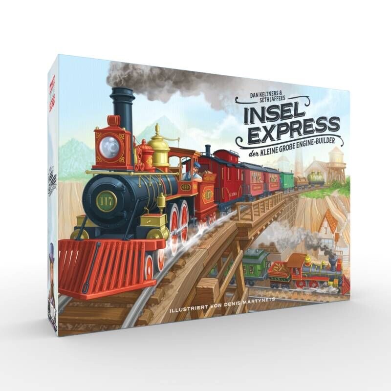 Island Express Deluxe Board Game Circus Card Game Family Game Connoisseur Game
