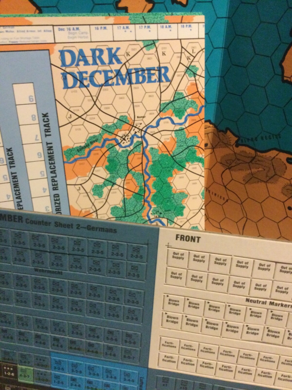 DARK DECEMBER unpunched Battle of the Bulge OSG WWII Operational Studies Group