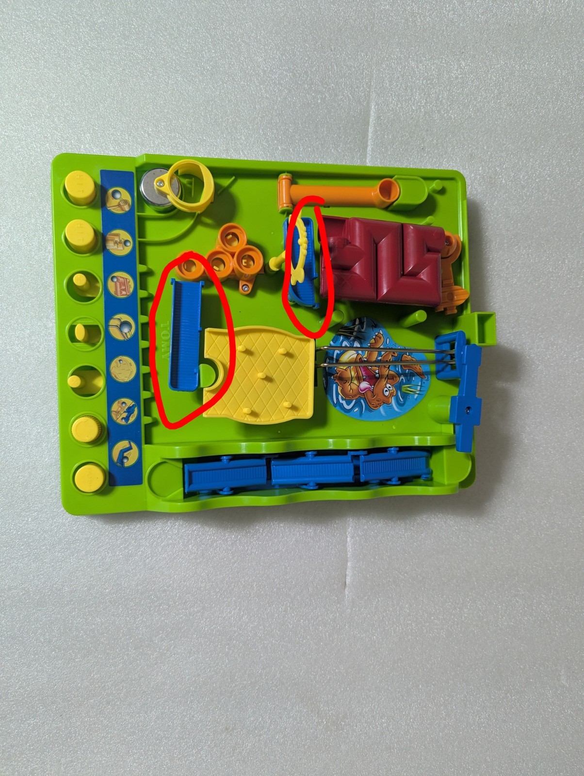 PART: Top Swivel Turn Plane Needle TOMY Screwball Scramble Marble Run 2022 Game