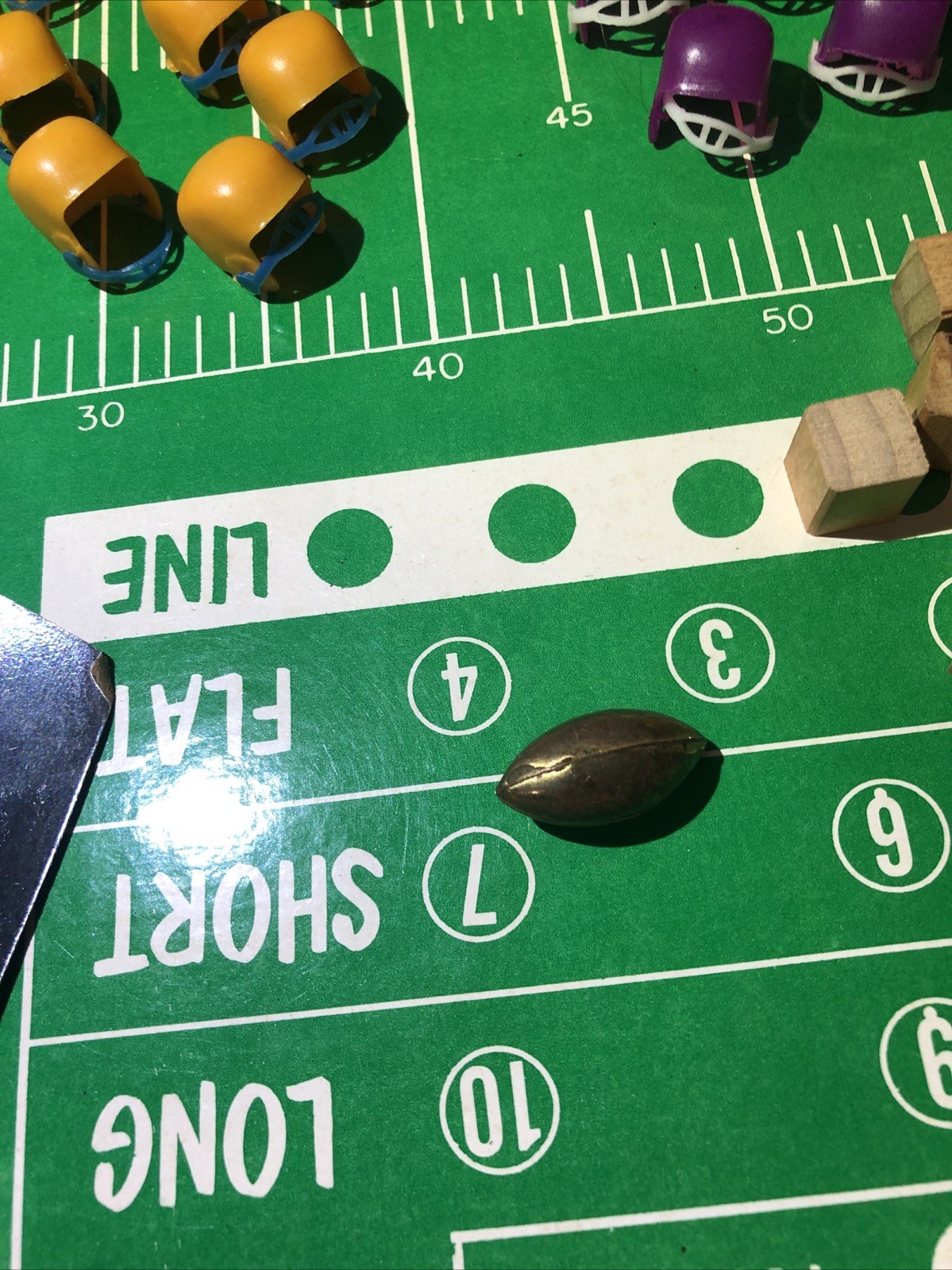 Vintage 1974 U.S Pro Football Board Game. Rare! Large 26”x19” Craft Plastix Co.