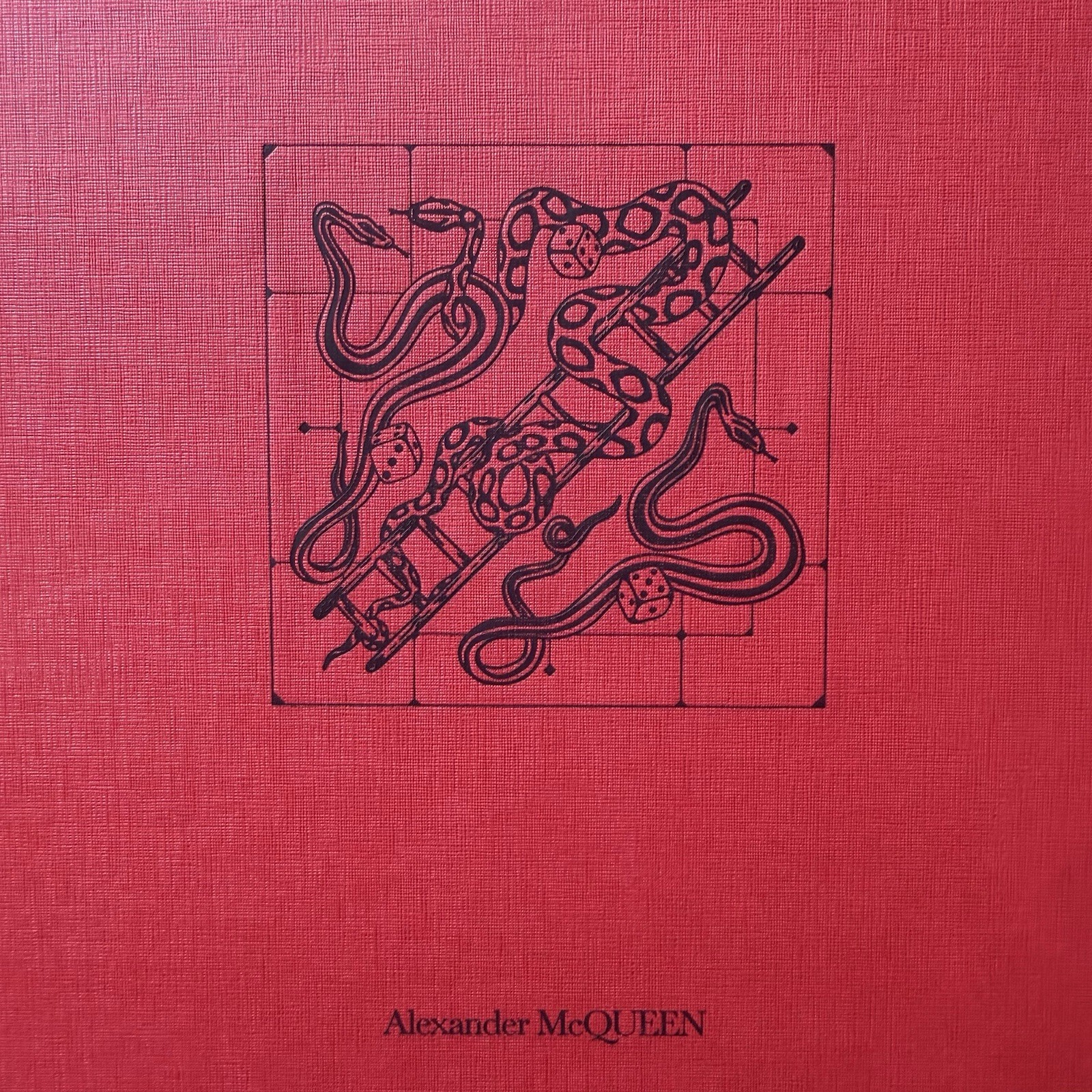 Alexander McQueen Snakes & Ladders Luxury & Limited Board Game Gothic Fashion