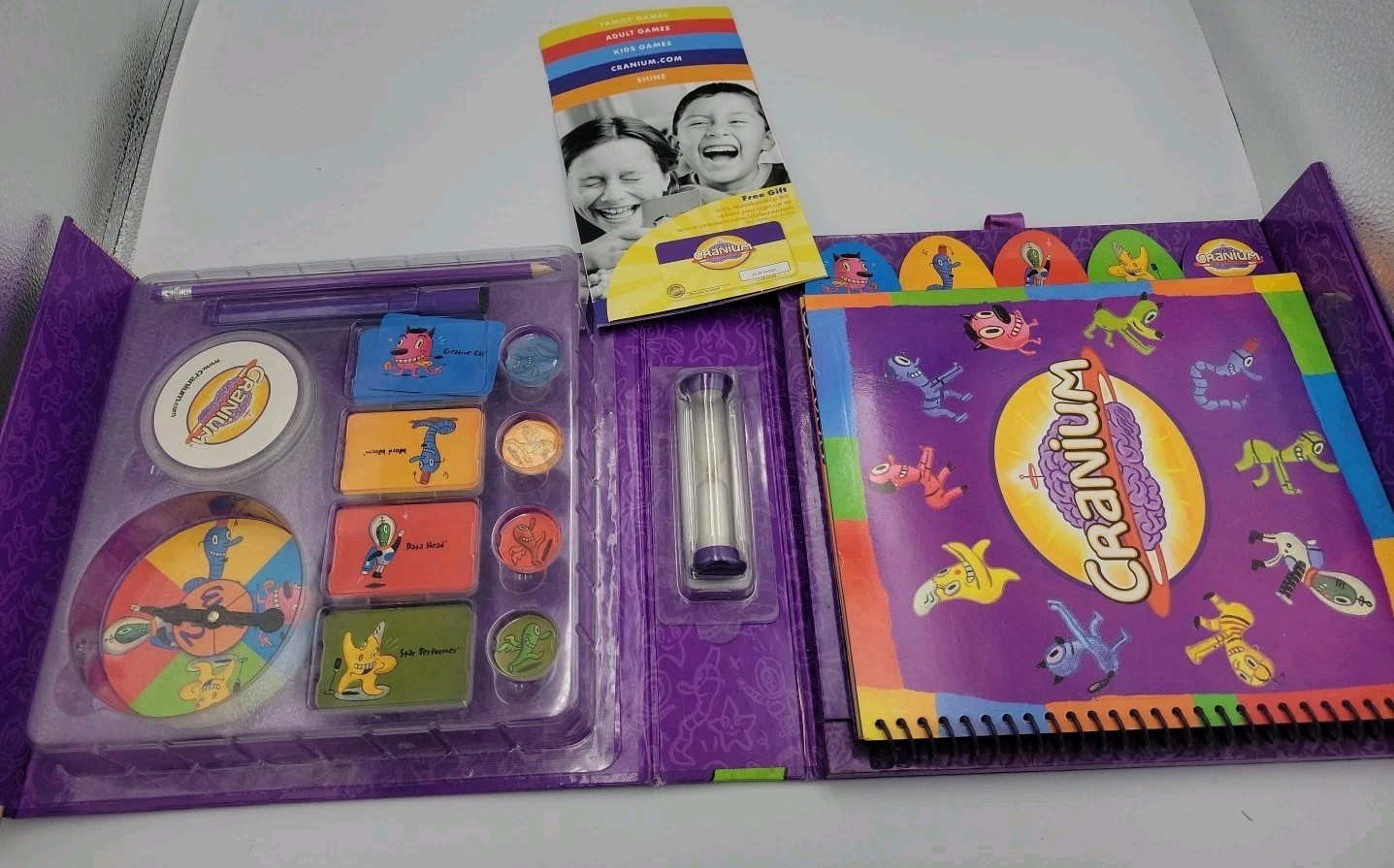 Cranium Big Book of Outrageous Fun!The Write-It Draw-It Sculpt-It Game in a Book