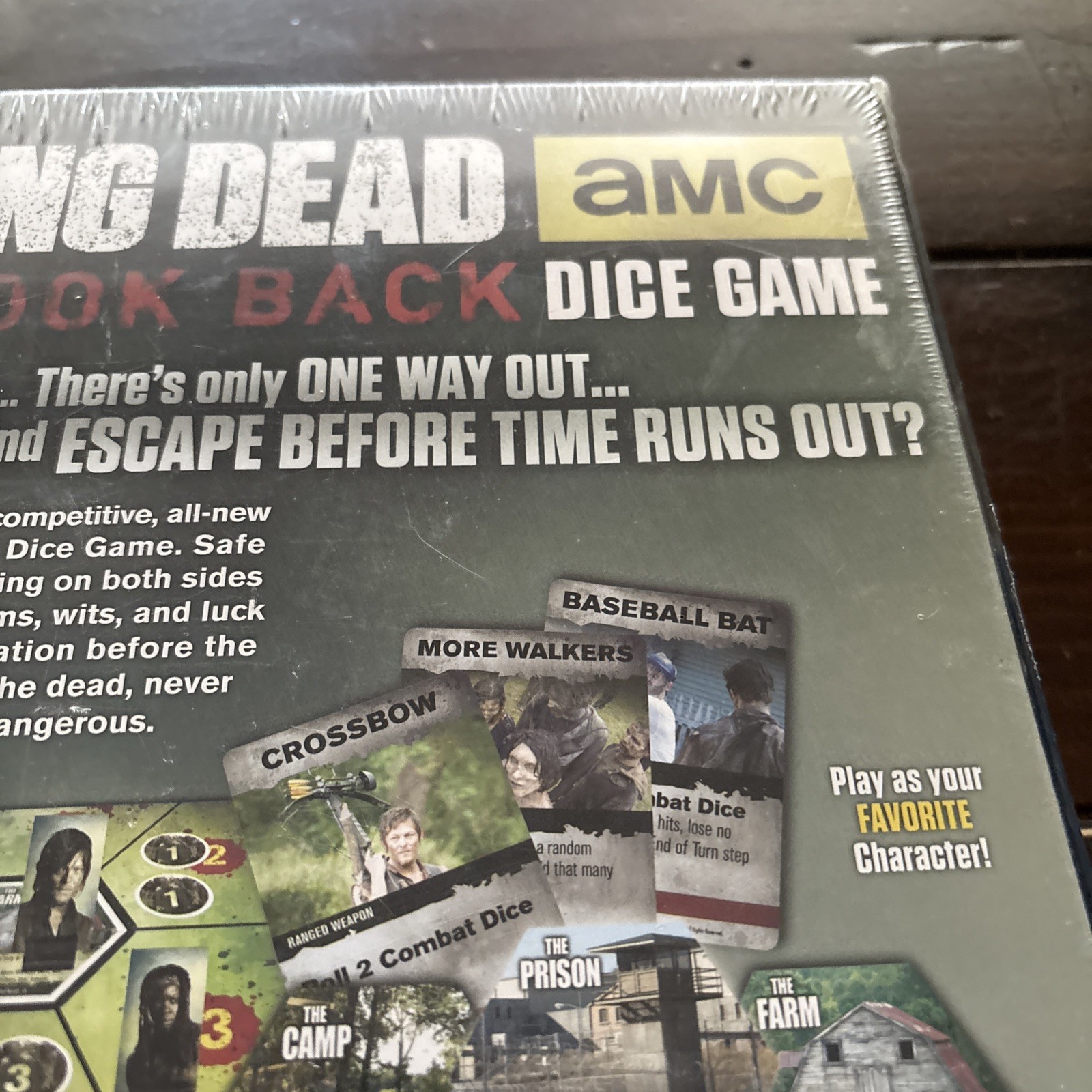 Walking Dead Don’t Look Back Dice Game – Cryptozoic – Factory Sealed NEW