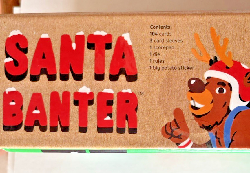 Big Potato Party Game Christmas Santa Banter Box Brand New