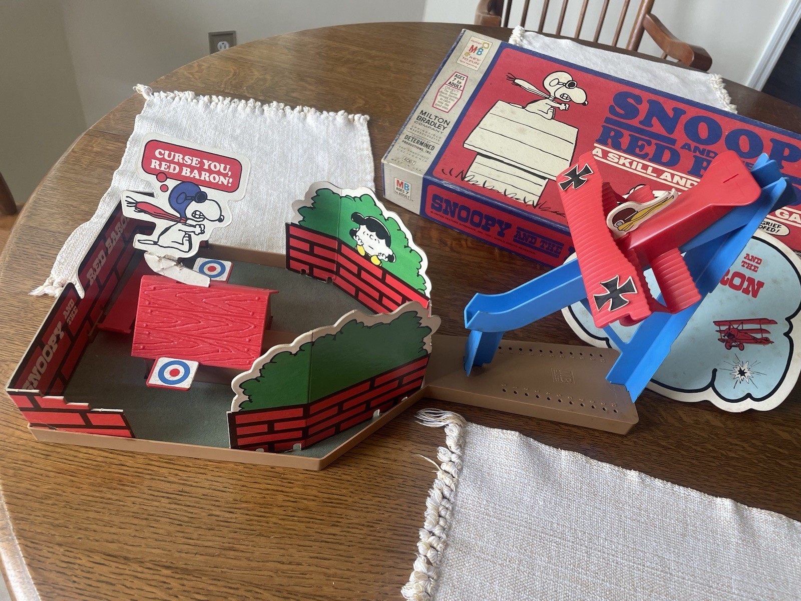 Snoopy and the red Baron a skill and action game