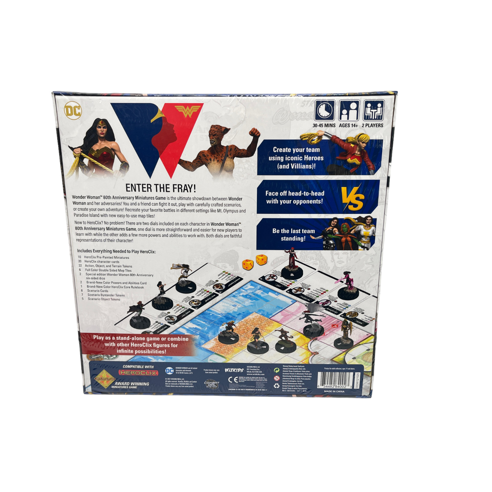 DC Comics Heroclix Wonder Woman 80th Anniversary Miniatures Game NEW SEALED