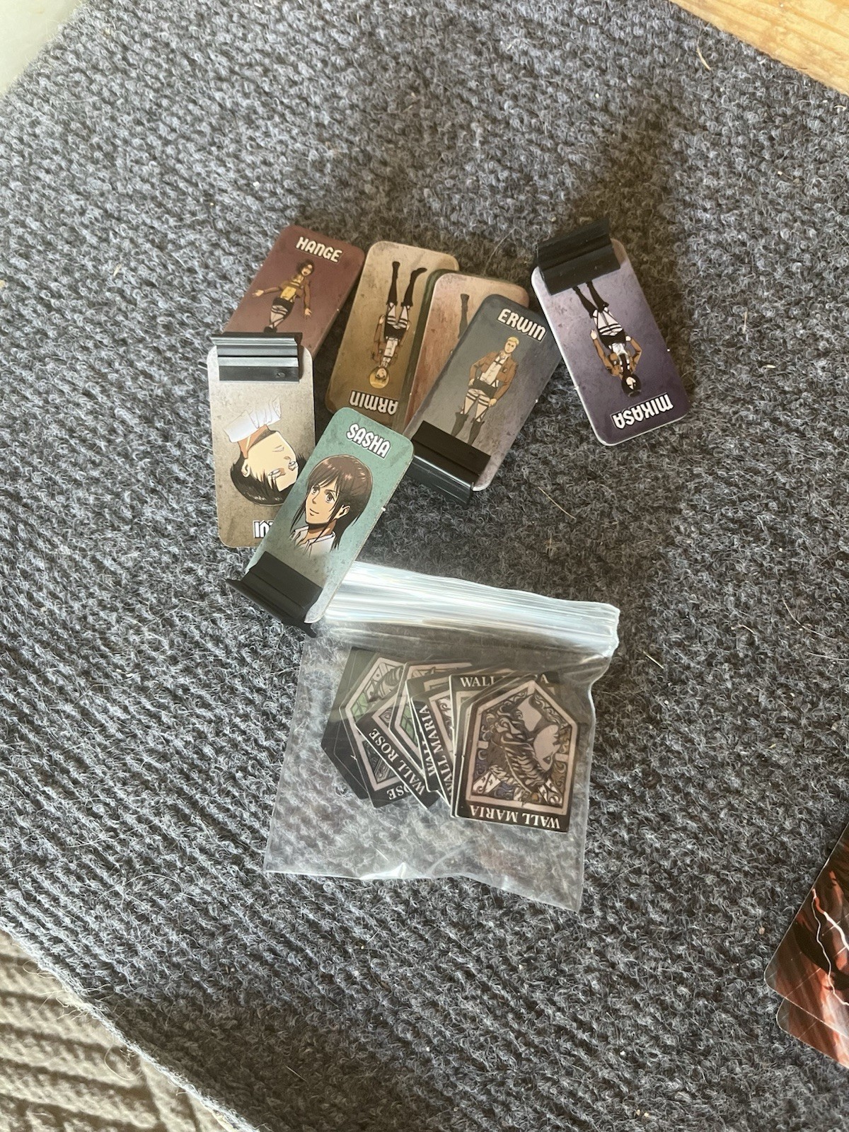 Attack on Titan Deck Building Game Cryptozoic Anime Board Game