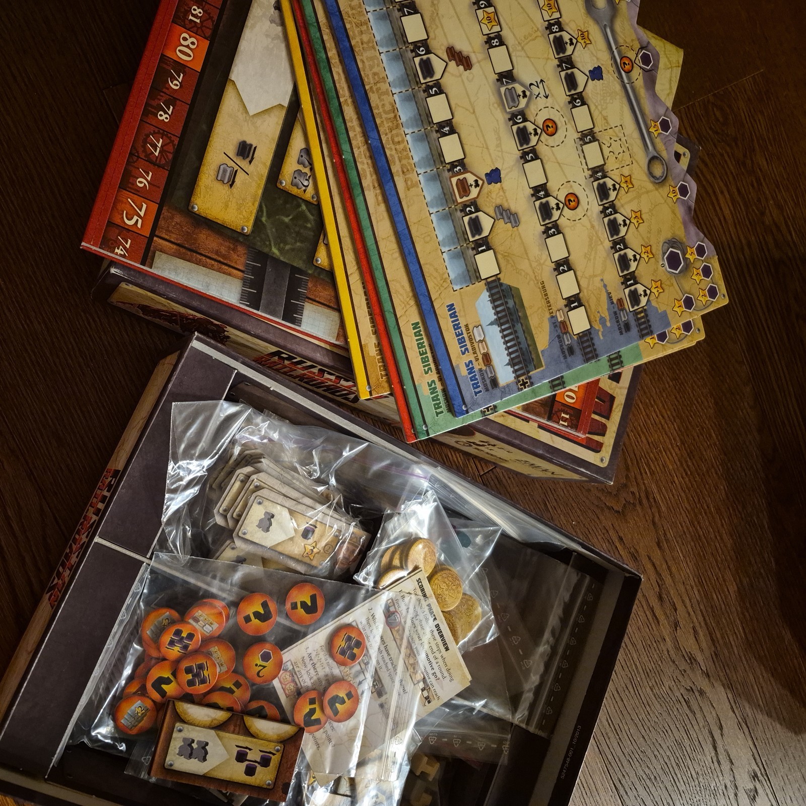 Russian Railroads – Board Game – Z-Man Games – 2013 – Complete
