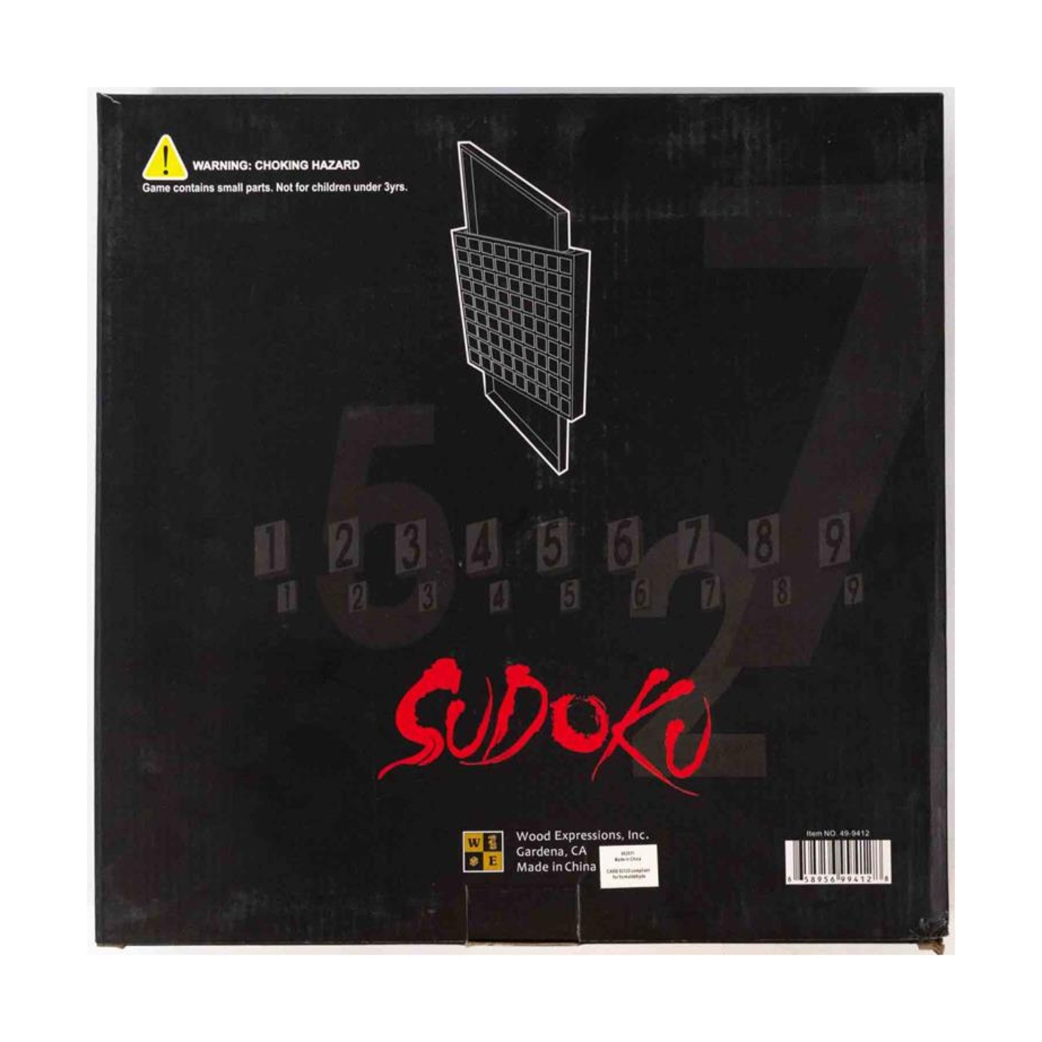 Board Games Wood Expressions Inc. Deluxe Wood Sudoku Box VG+/NM