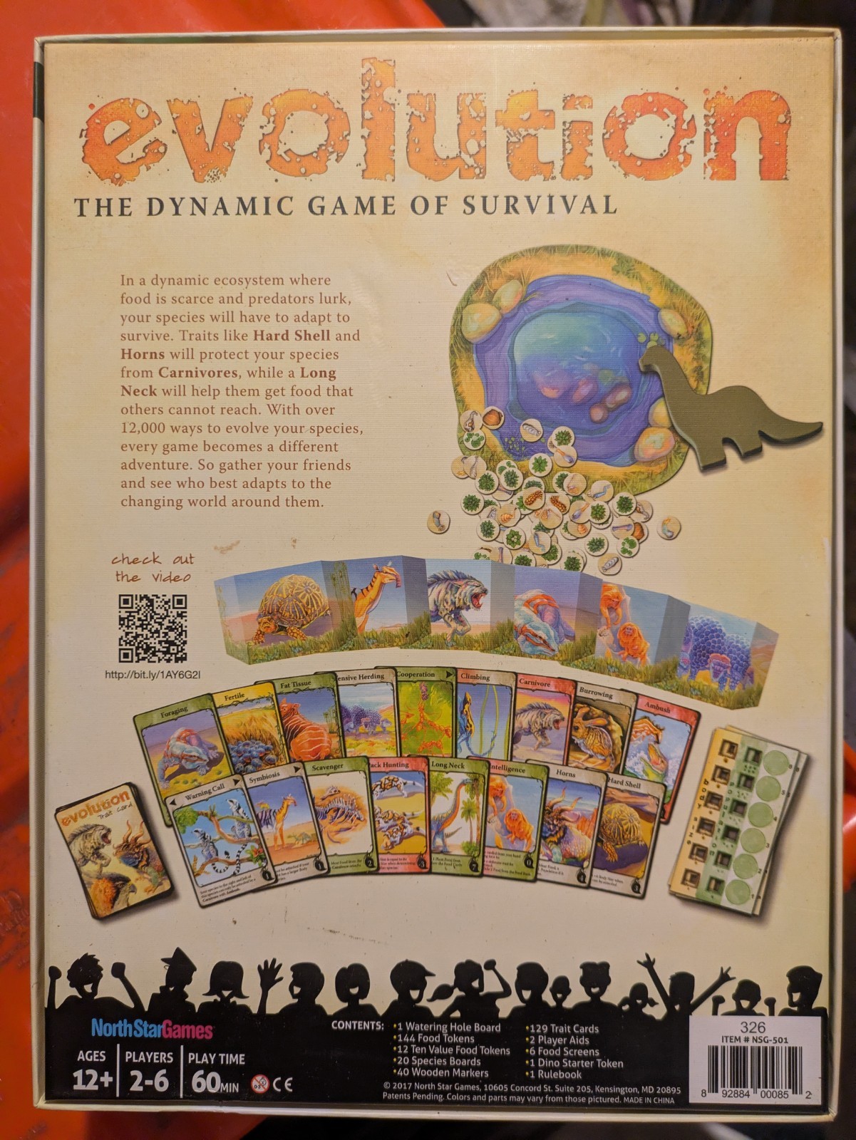 Evolution Board Game – Excellent Condition by North Star Games