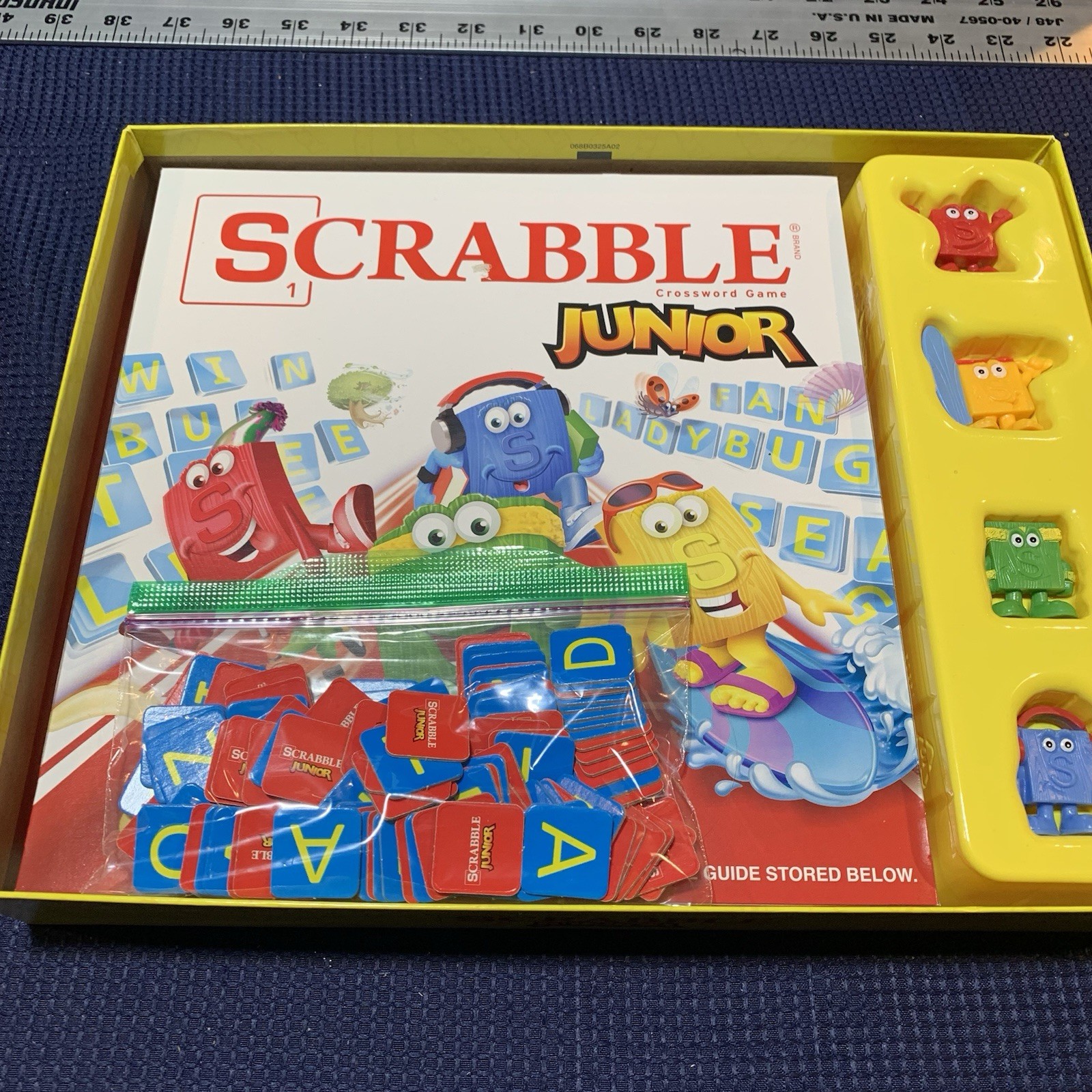 Hasbro Scrabble Junior Crossword Game Complete Free Shipping