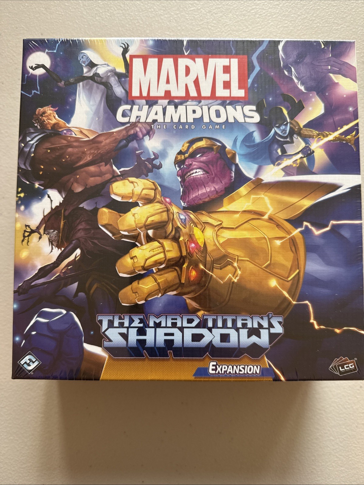 Marvel Champions Mad Titan’s Shadow Campaign Expansion | Thanos | New, Sealed