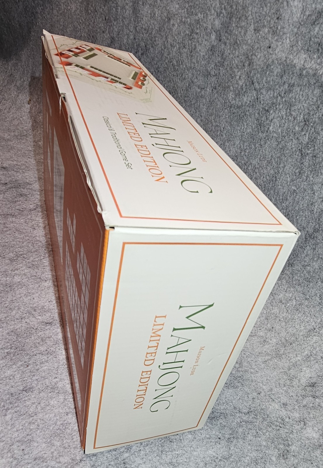 NEW Maison Lude Mahjong Limited Edition 160 Tile Wildlife Set W/Mat +Accessories