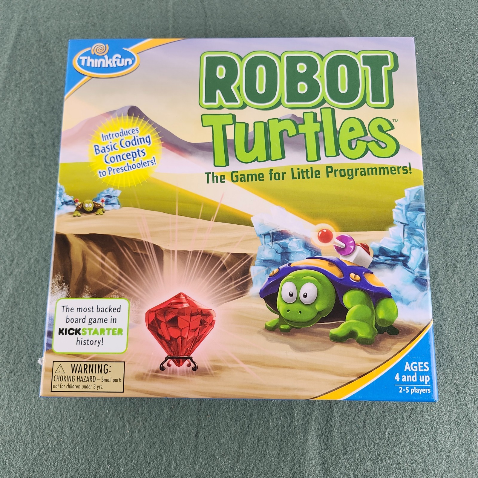 Robot Turtles Preschoolers Educational Board Game NMISB 2014 ThinkFun