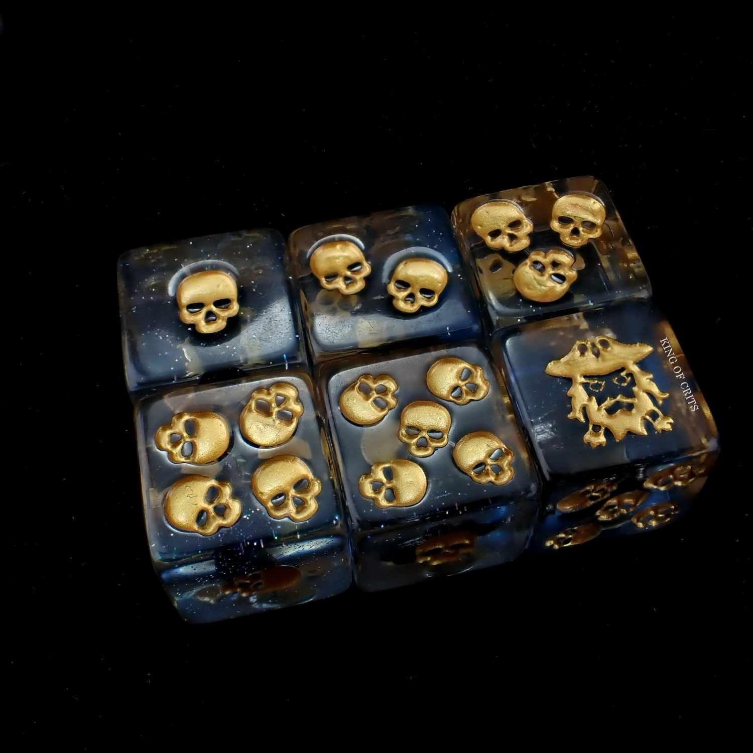 Pirates Plunder 11 Dice Set | Swashbuckler Polyhedral Dice Set | Buccaneer, B…