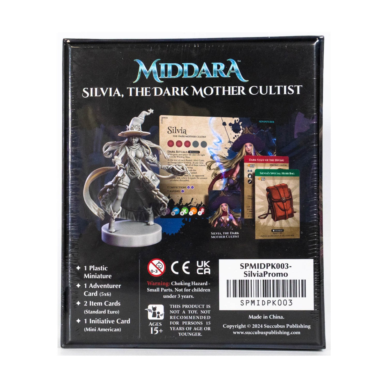 Succubus Board Game Silvia Dark Mother Cultist SW (New)