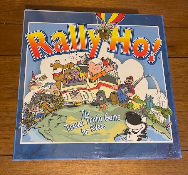Rally Ho! Travel and U.S. trivia adventure game, fun for travelers of all ages
