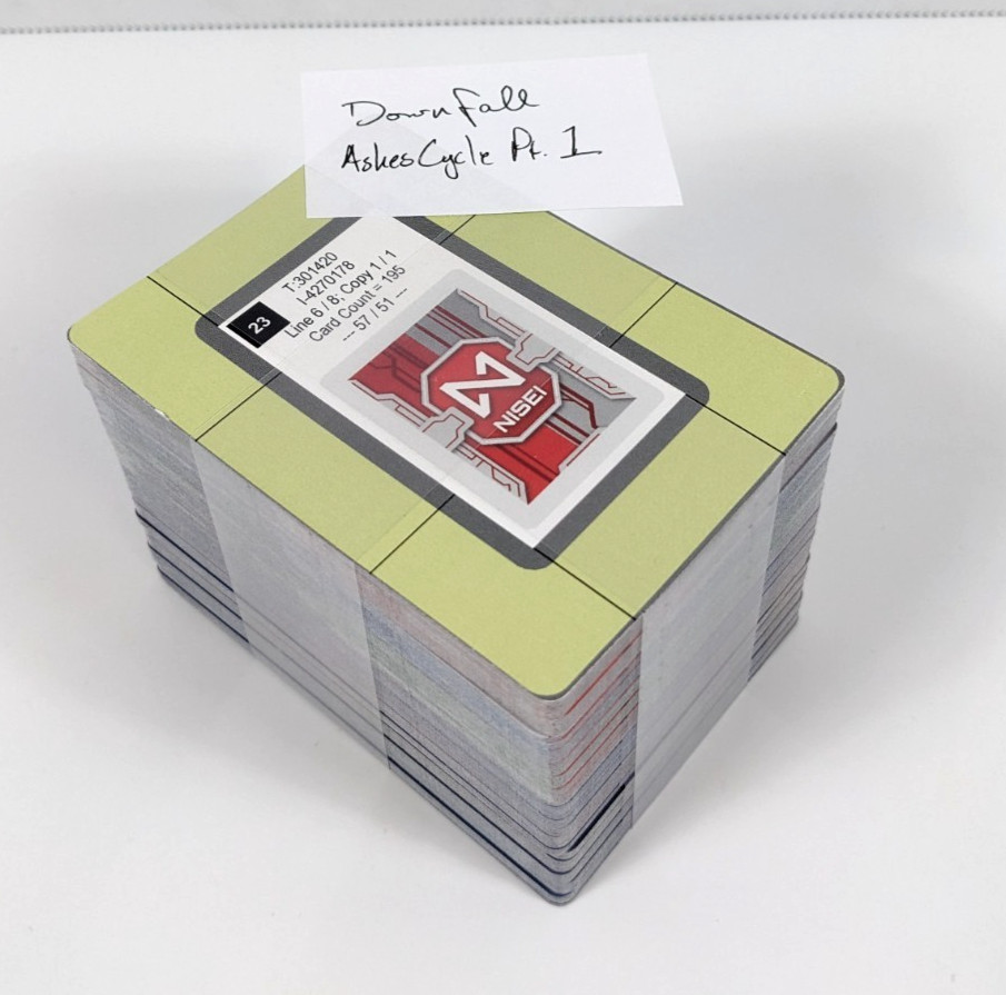 ANDROID NETRUNNER Null Signal Games Nisei DOWNFALL Expansion Ashes NEW