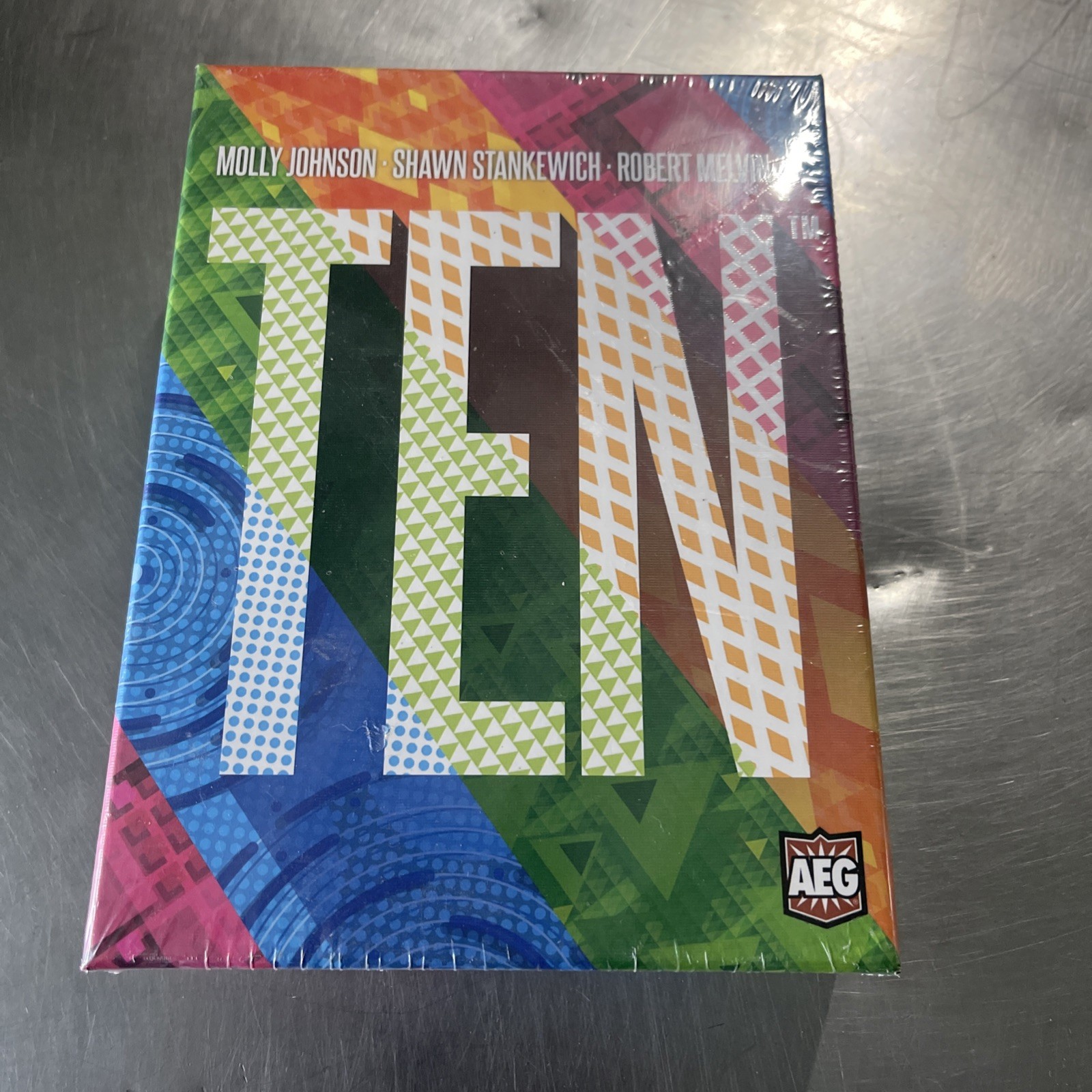 TEN Board Game AEG New Box Not Sealed 2021, 1-5 Players, Ages 10+