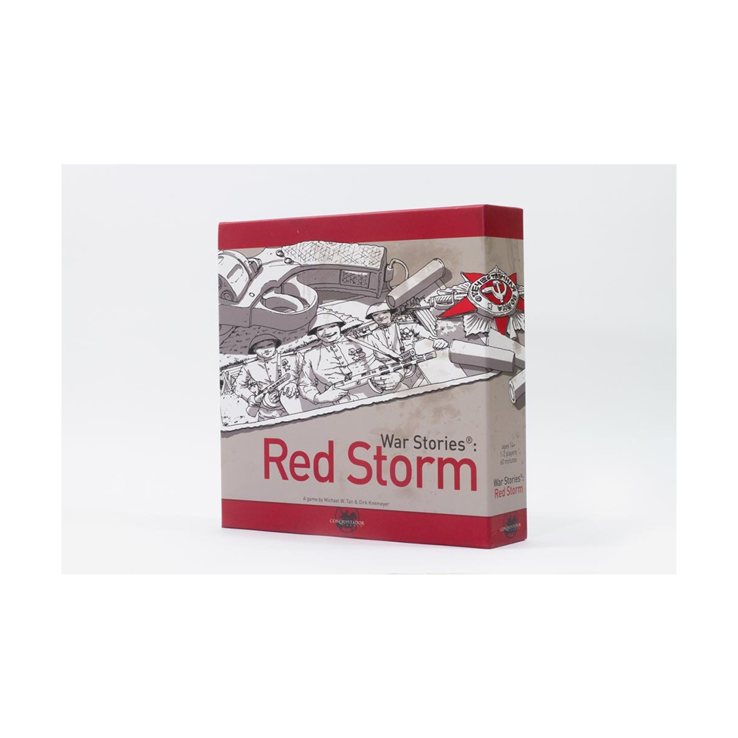Conquistador Boardgame War Stories – Red Storm Box SW (New)