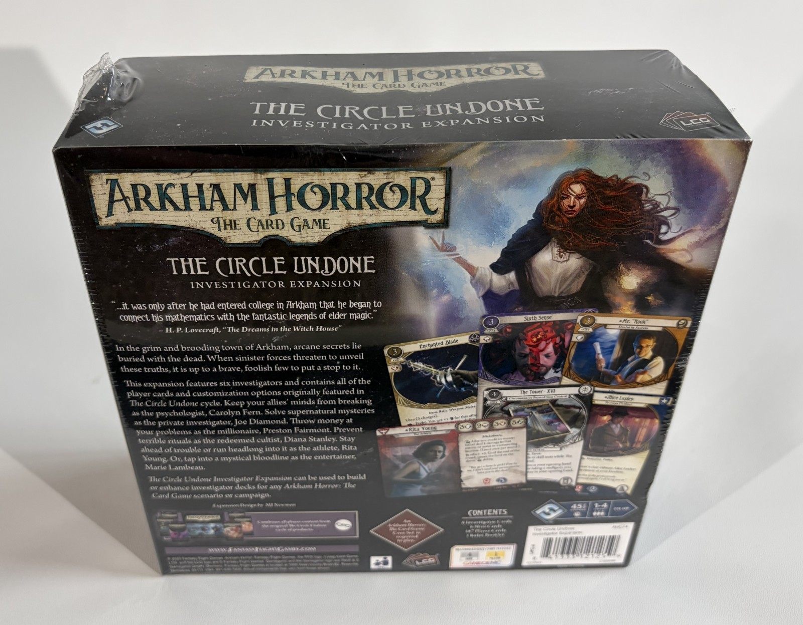 Arkham Horror The Card Game The Circle Undone Investigator Expansion | NIS