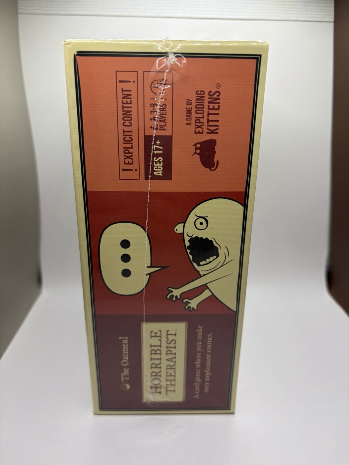 The Oatmeal: Horrible Therapist Adult Party Card Game Ages 17+ New/Sealed