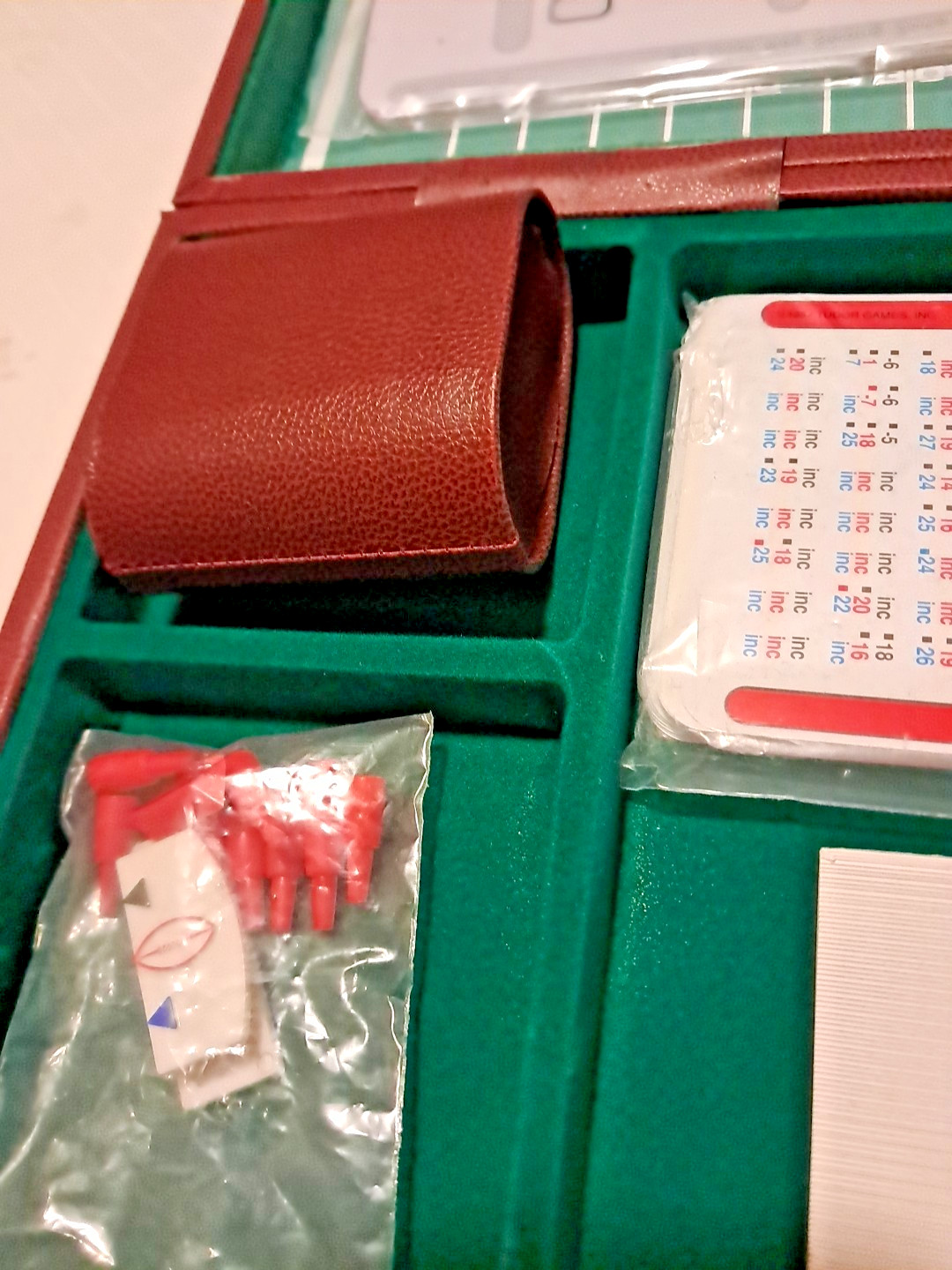 VTG NFL Strategy Football Briefcase Edition 1987 Tudor Games E20F