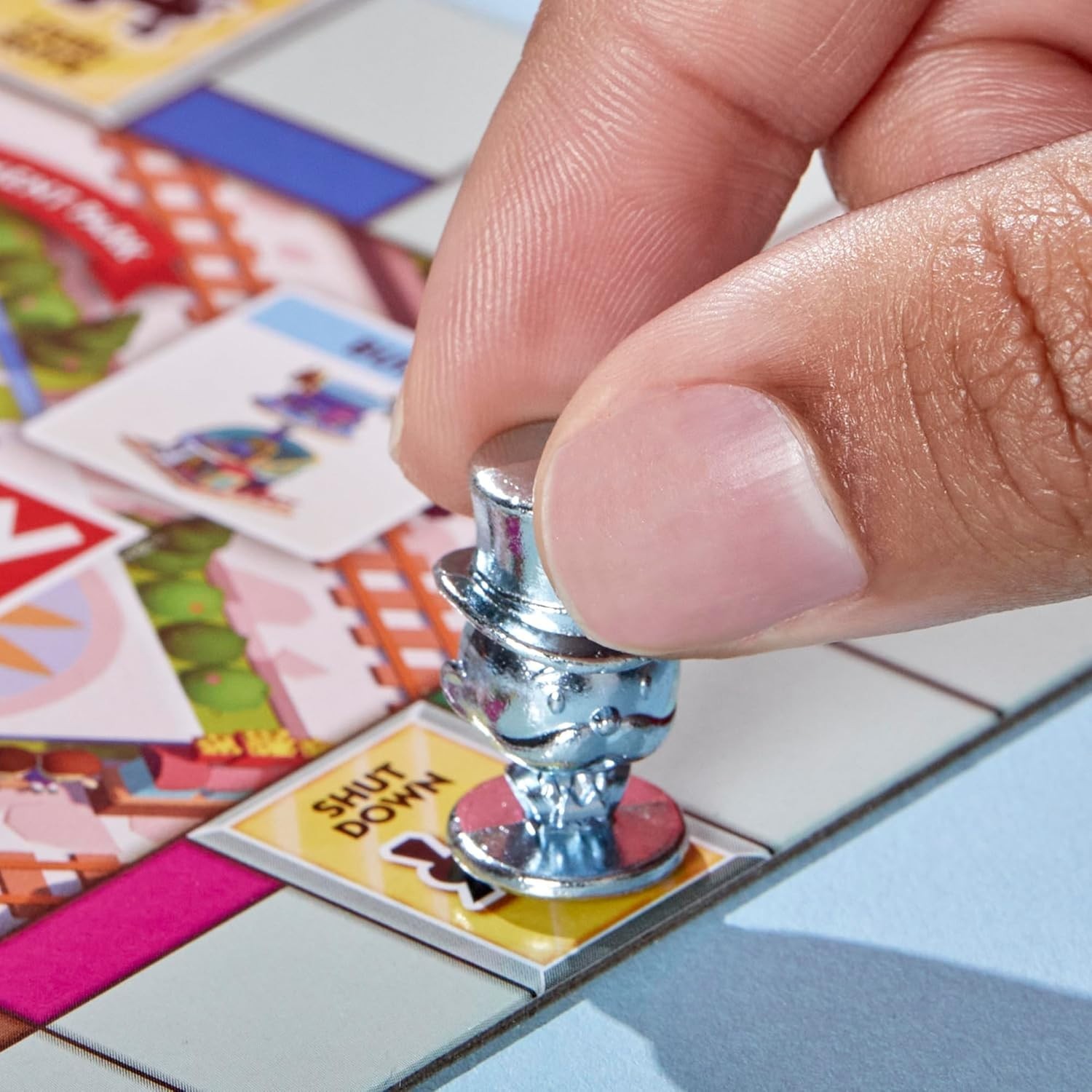 Monopoly GO! Board Game Inspired by Mobile Game Family Travel Game Ages 8+