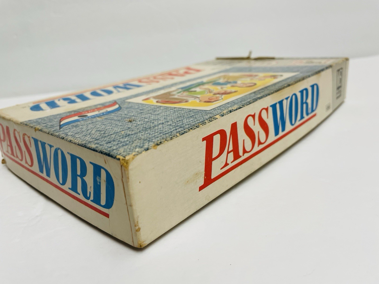 Vintage 1962 Password Board Game MB BLUE Box Edition Vol 2 #4260 Complete
