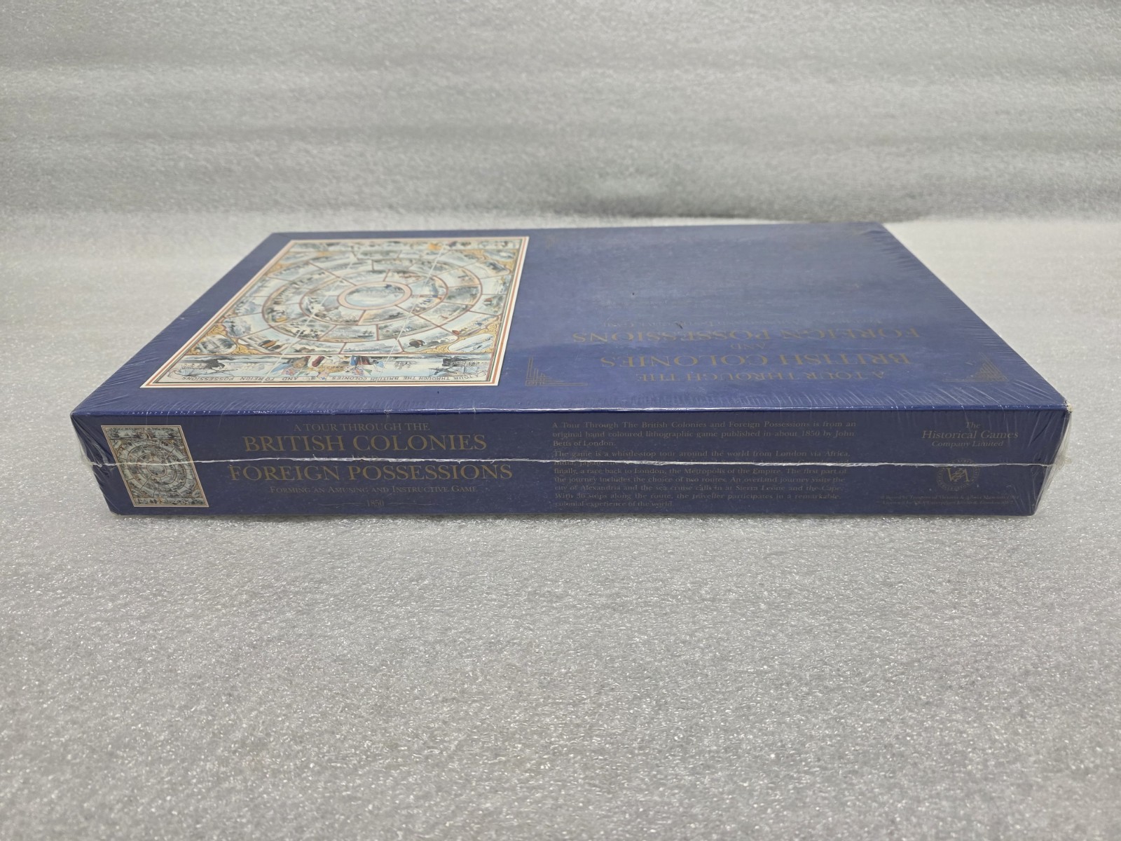 A Tour Through the British Colonies and Foreign Possessions – Vintage Board Game