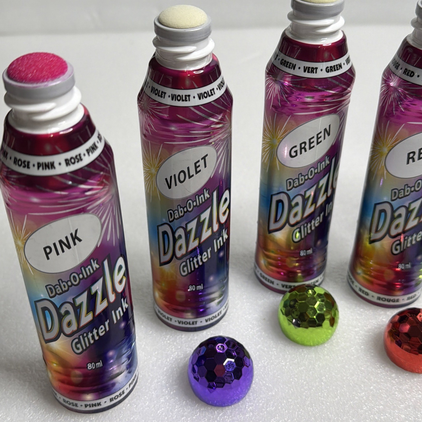 Bingo Daubers- Dazzle Glitter 3oz- Set of 6 Daubers
