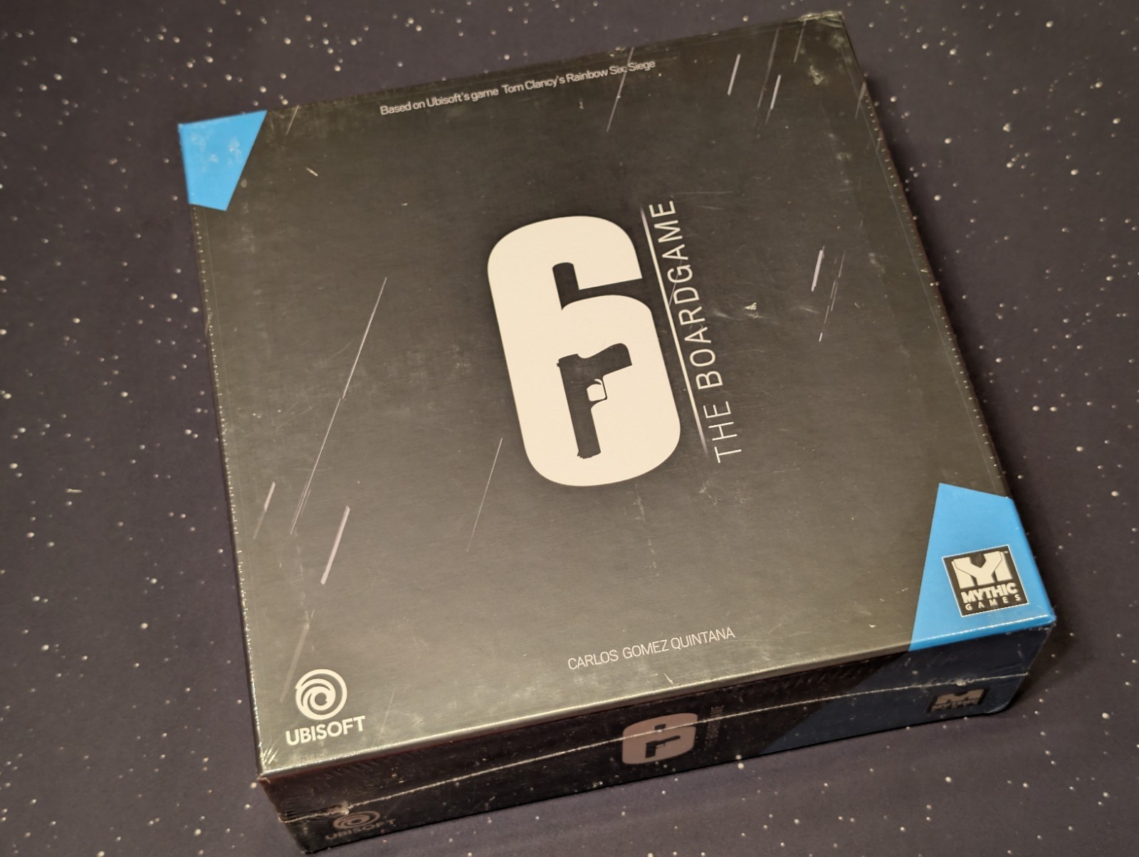 Rainbow Six 6 Siege Board Game Sealed Mythic Games Deluxe Storage Laser Playmat