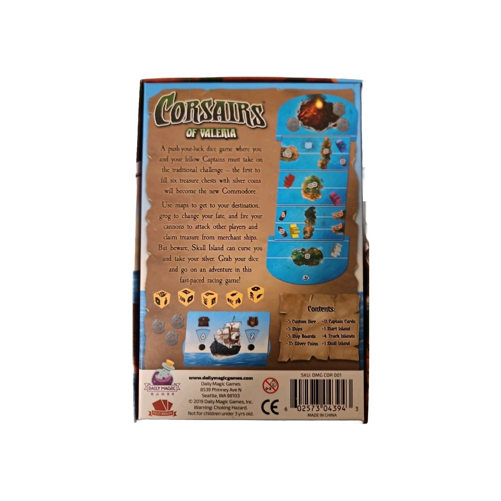 Corsairs Of Valeria Daily Magic Games 2019 Factory Sealed NEW