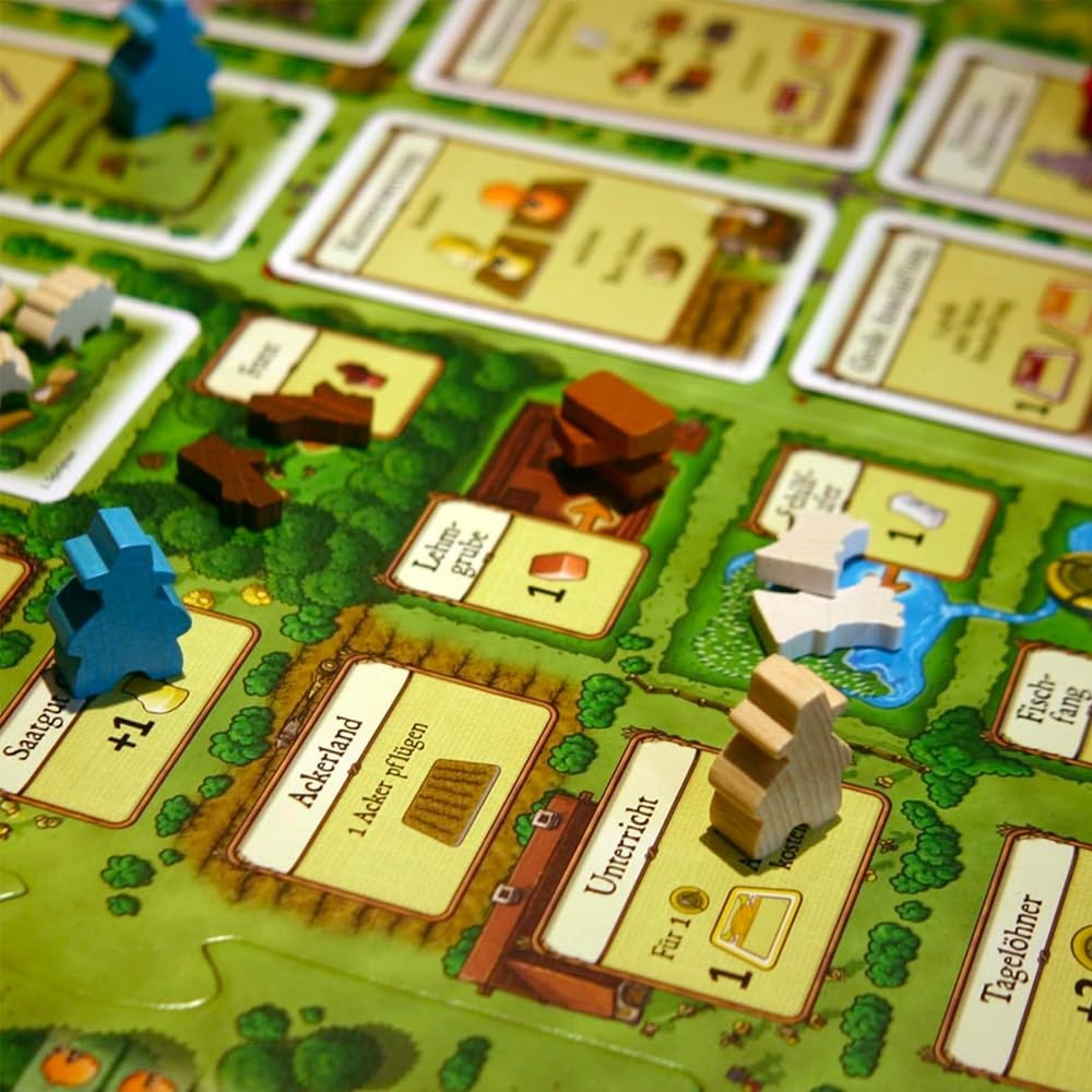 Agricola (Revised Edition) | Strategy Game | Farming Game for Adults and Teens
