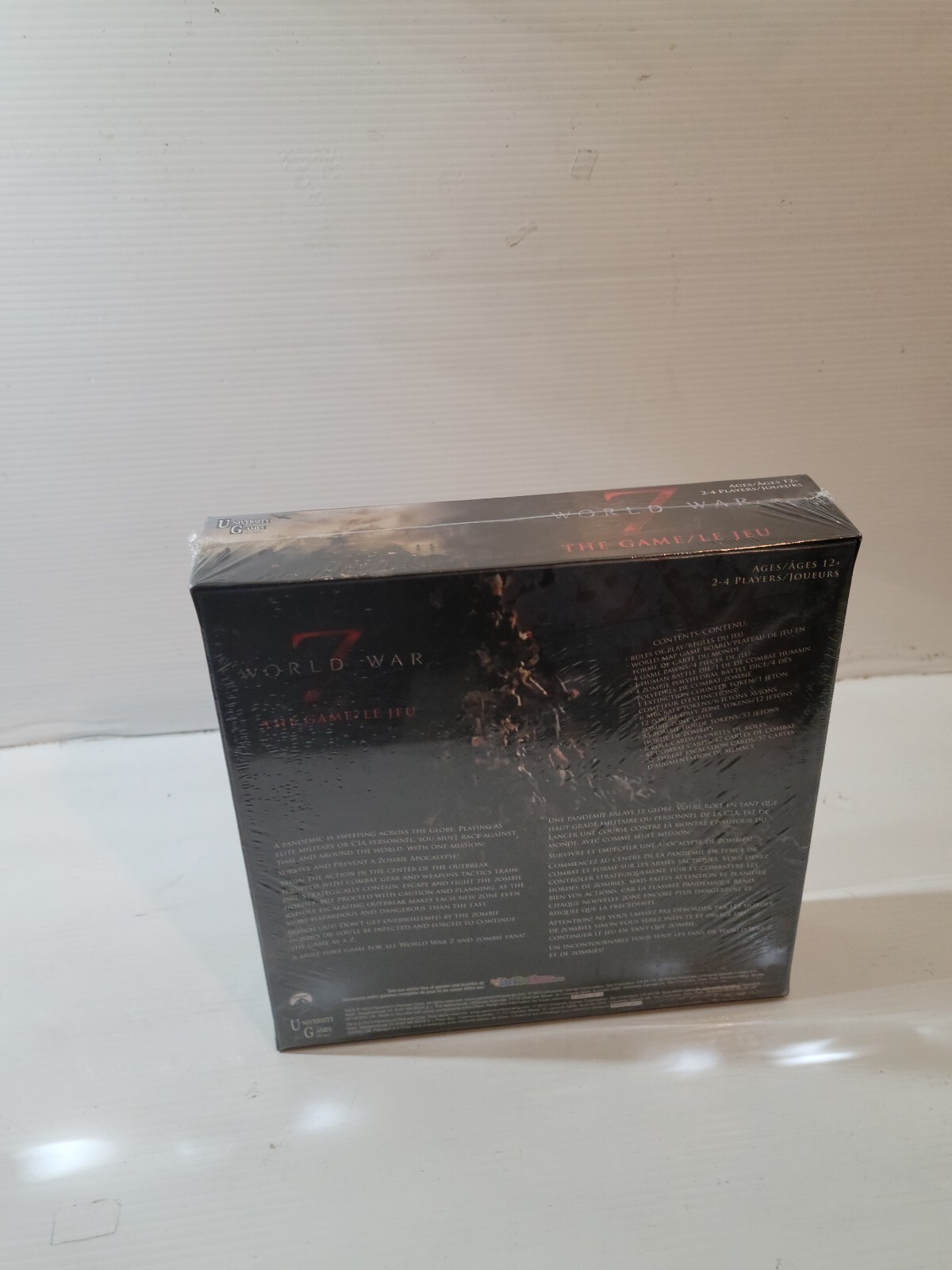 World War Z: The Game (English & French Edition) Board Game New