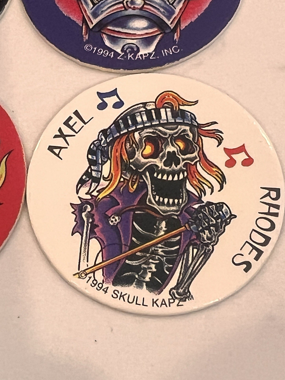 1990s Lot of 16 Kraft Kaps Pogs Slammers Retro Mad Max Alex Rose Pirate Pete