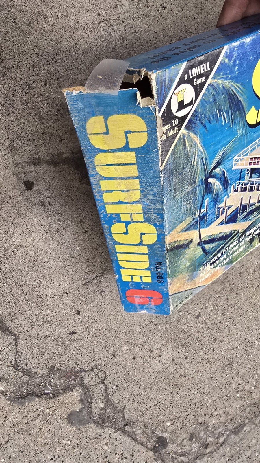 SURFSIDE 6! BOARD GAME 1960s LOWELL! (Please Read)