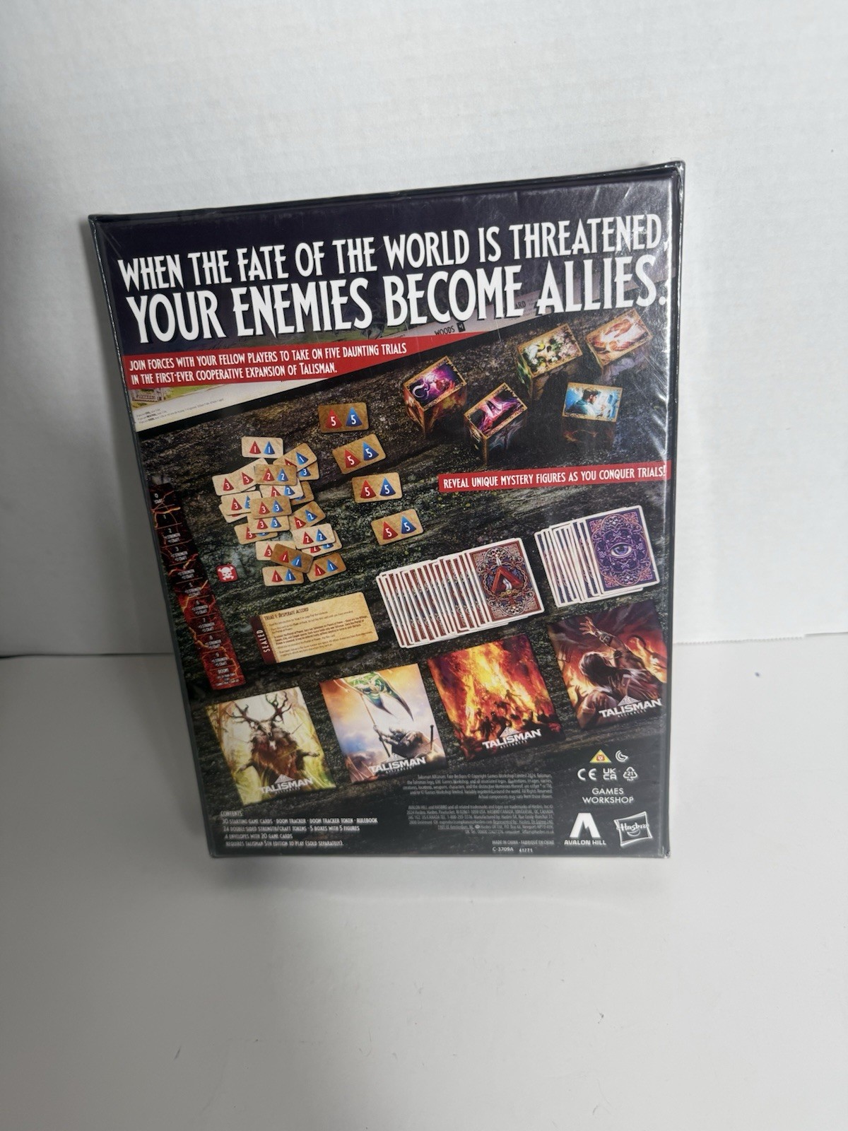 Hasbro Gaming Talisman Alliances: Fate Beckons Board Game Expansion Strategy NEW