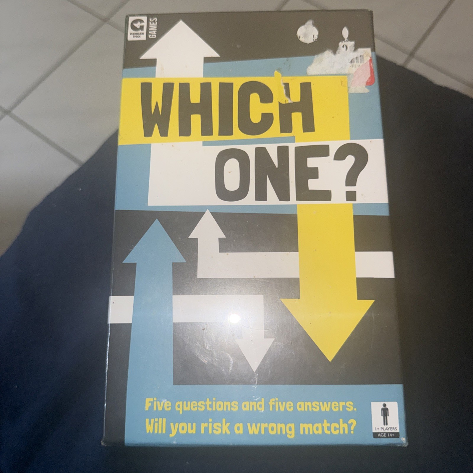 Which One? Party Table Top Game By Ginger Fox Games New & Sealed Made in England