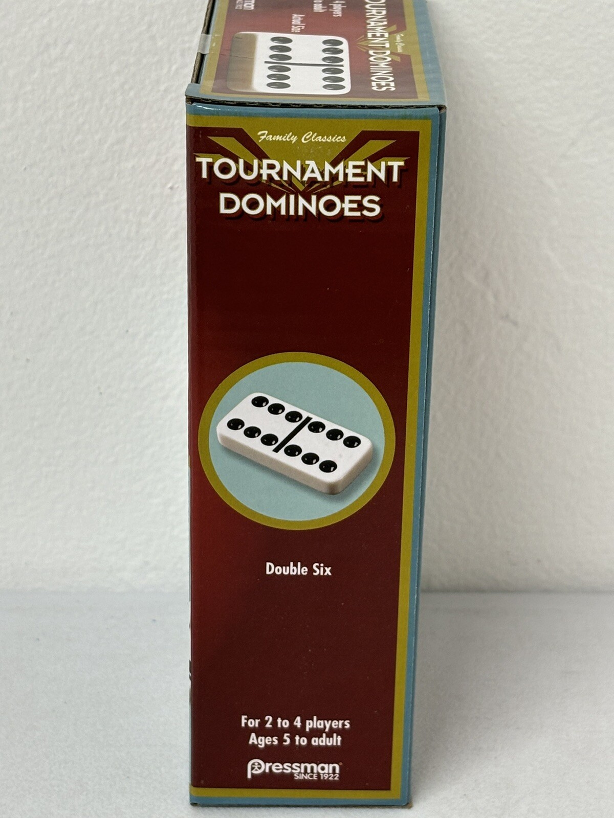 Double Six Tournament Dominoes by Pressman – New Sealed – Ages 5+ 2-4 Players