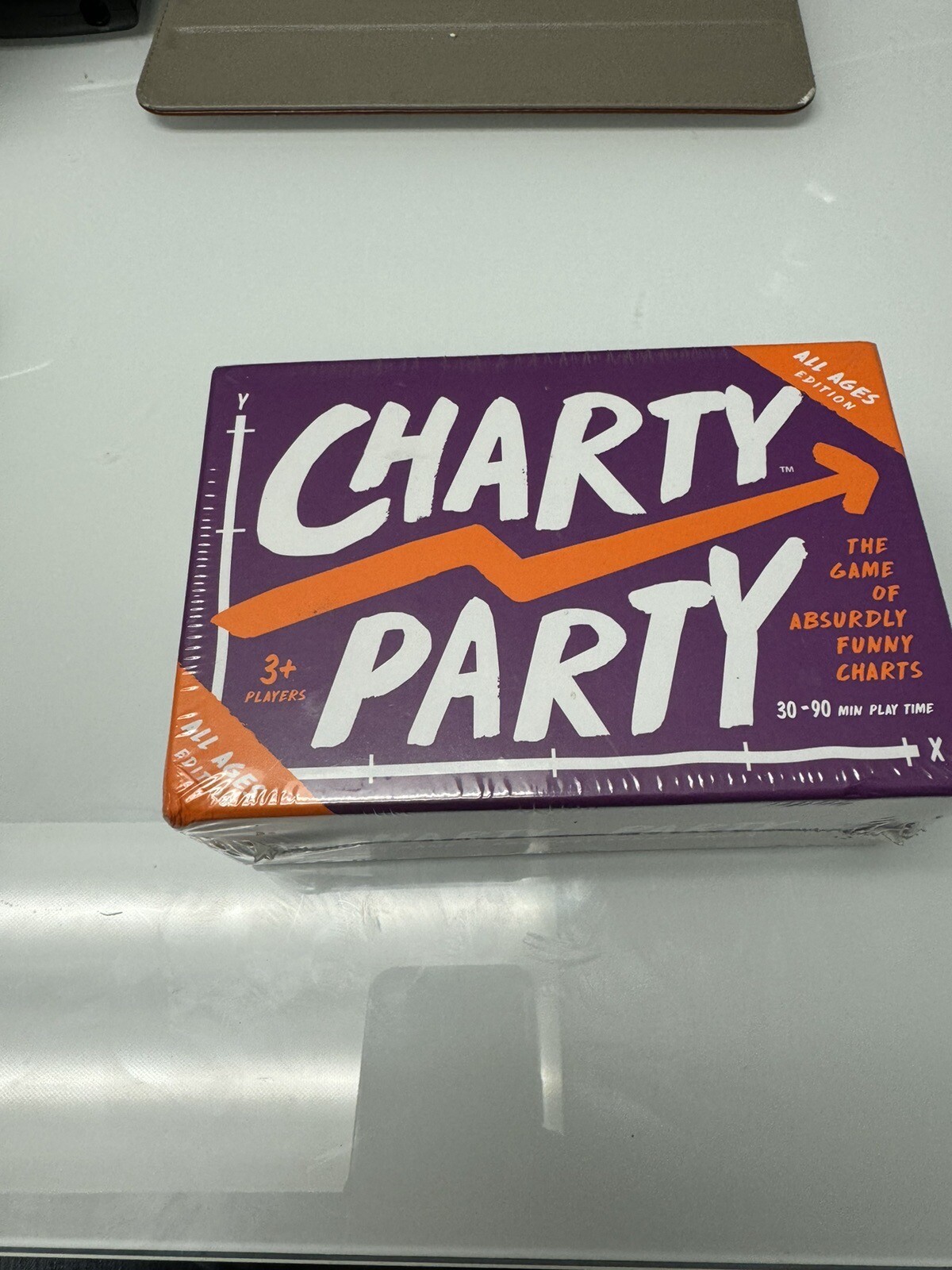 Charty Party The Game of Absurdly Funny Charts Adult Card Game Math NEW