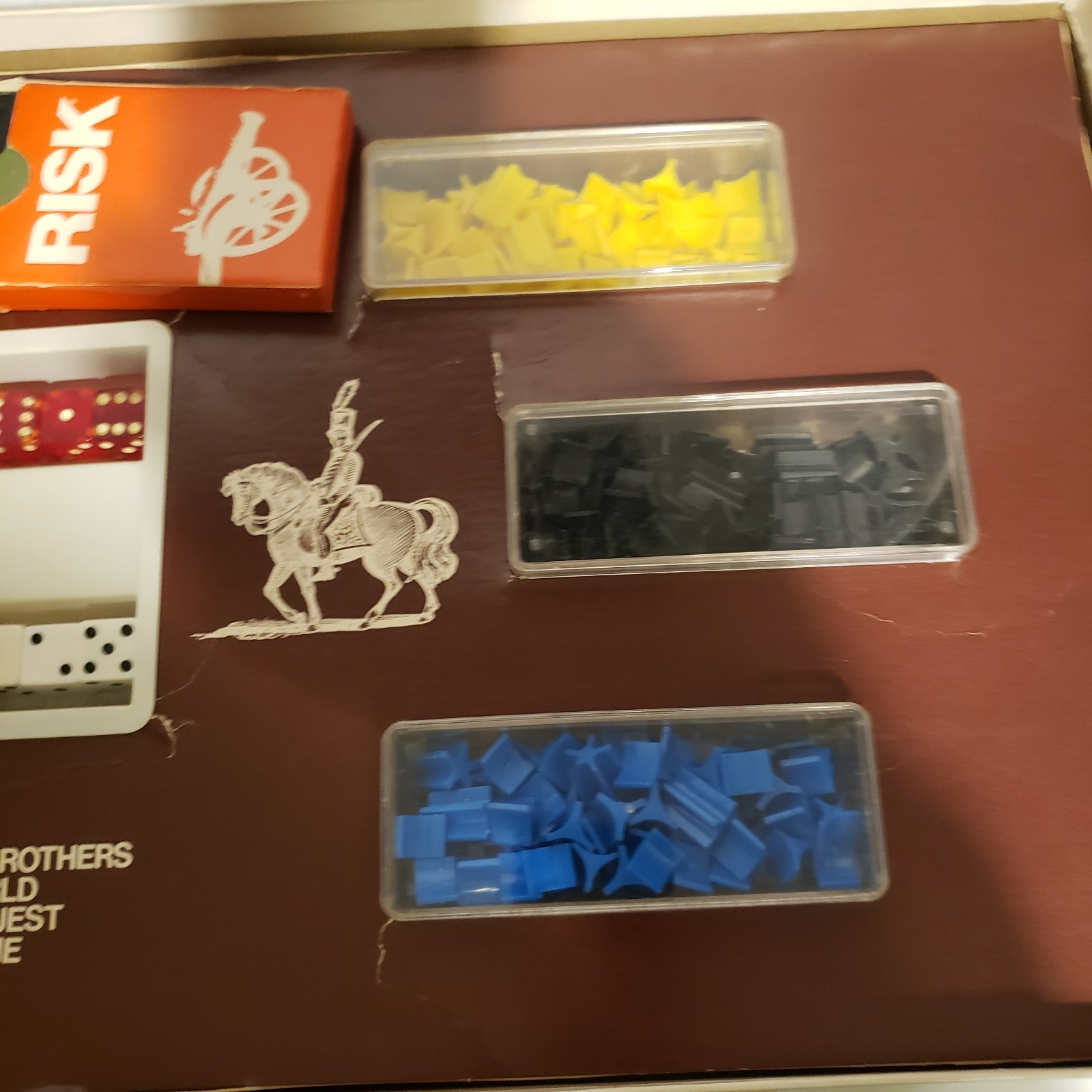 Risk Board Game 1975 Complete.